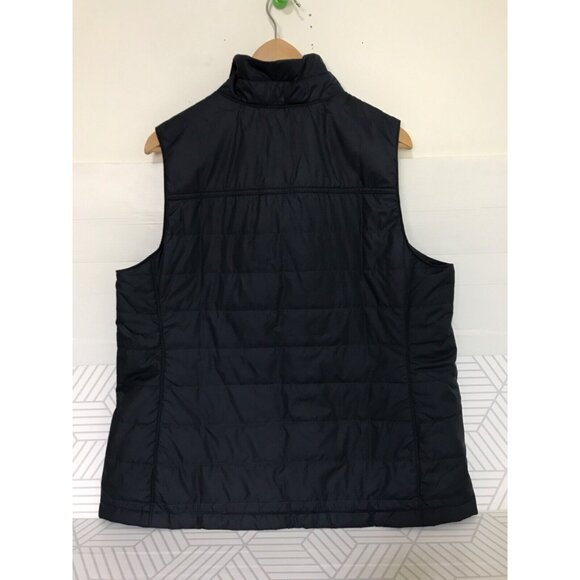 L.L. Bean Women's Blue Quilted Vest - Picture 4 of 11